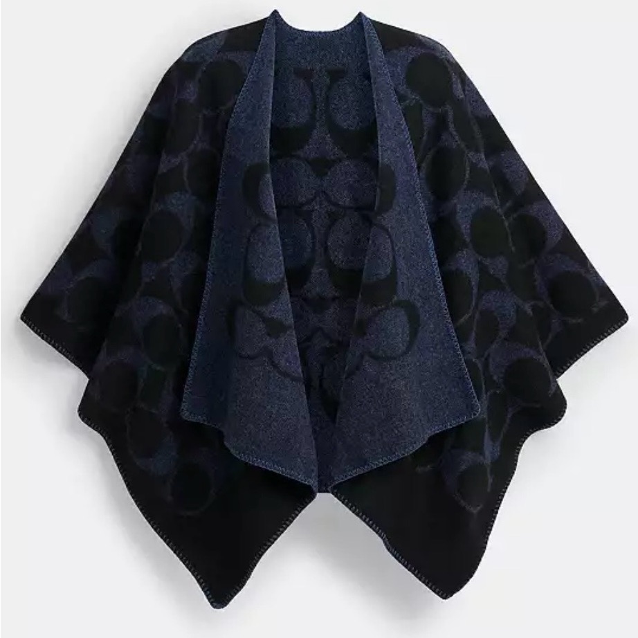Nwt Coach Maxi Signature Cape
